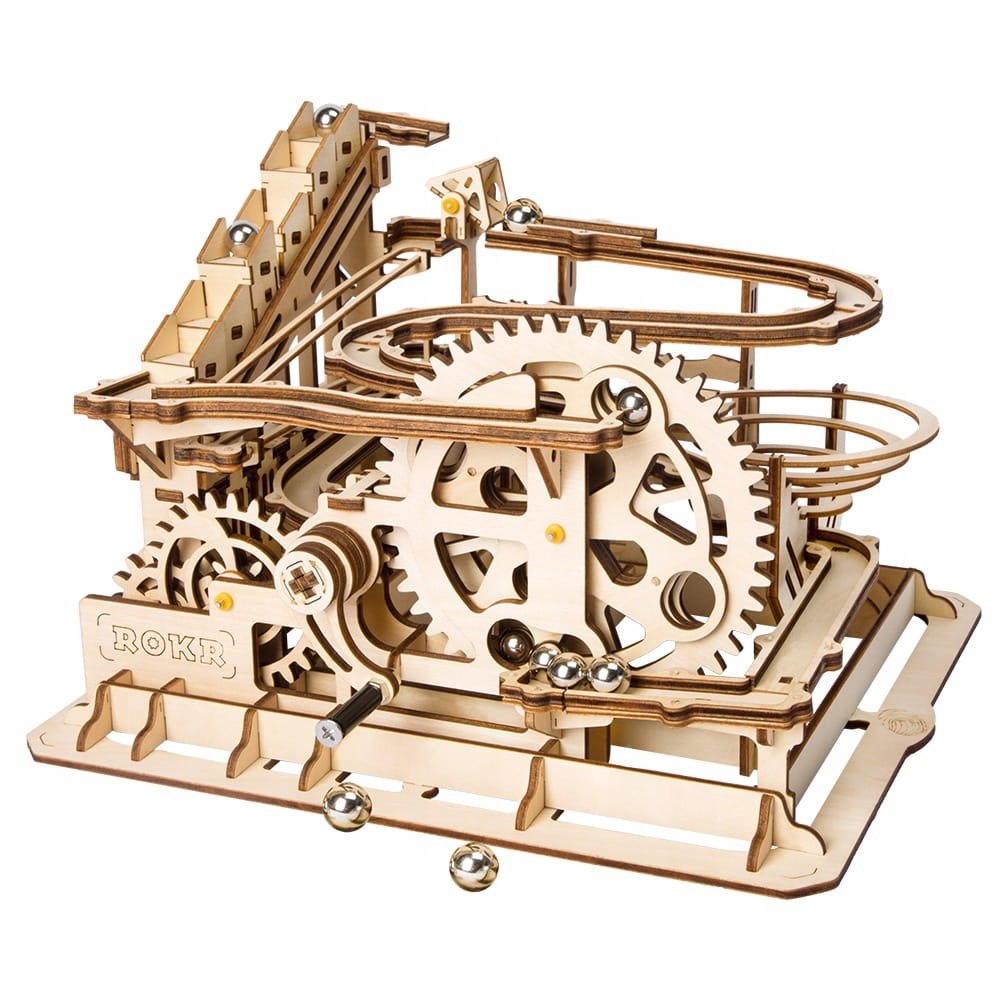 Marble Parkour - mechaniczne, drewniane puzzle 3D