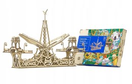 Most dla Pieszych mechaniczne, drewniane puzzle 3D