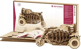 Motocykl Starbike mechaniczne drewniane puzzle 3D