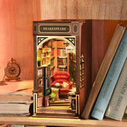 Księgarnia Szekspira - miniaturowy domek LED do samodzielnego montażu