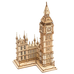 Big Ben - model londyńskiej wieży zegarowej z oświetleniem LED do samodzielnego złożenia